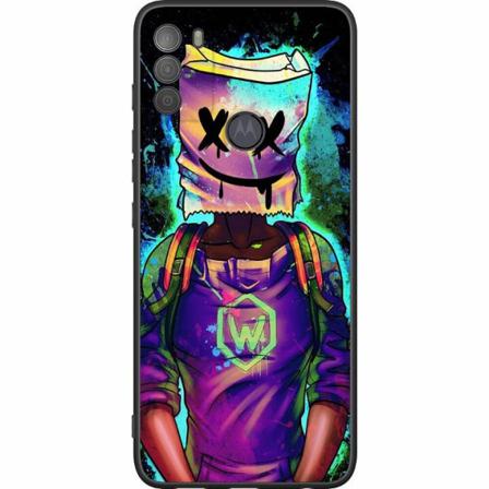 Motorola Moto G50 Svart Skal Fortnite Marshmello