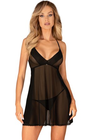 Obsessive Latinesa Babydoll & Thong XS/S Babydoll