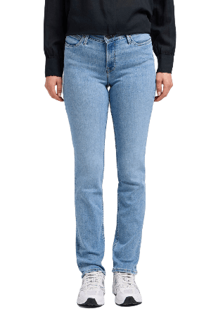 Lee Marion Straight Pants Jeans Dam Blå 27/31