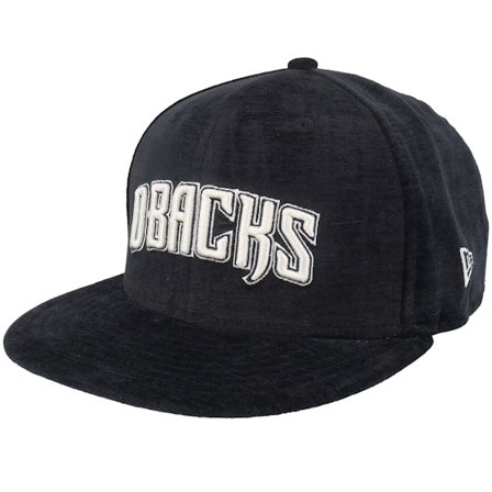 New Era - MLB Schwarz fitted Cap - Arizona Diamondbacks 59FIFTY Day Black Velvet Fitted @ Hatstore