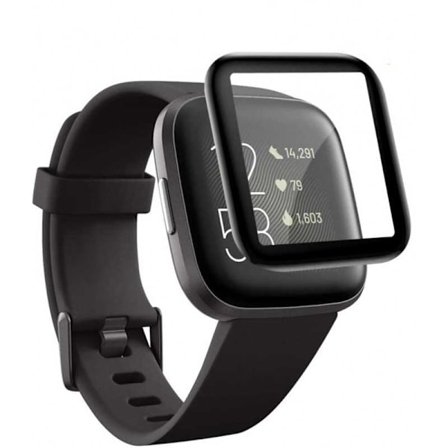2-PACK Fitbit Sense FullFrame 3D Härdat Glas 0.2mm 9H