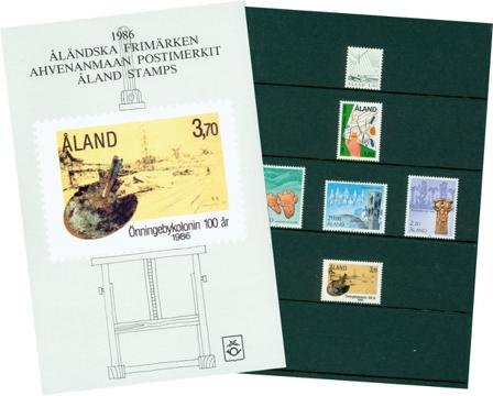 Åland - Årsmappe 1986