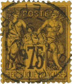 Frankrig 1890 - YT 99 - Stemplet