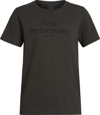 Peak Performance Junior Original Tee (Fall 2021) Children short-sleeved sweaters Green 140