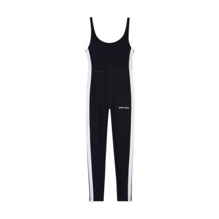 Palm Angels Elastic Jumpsuit svart, Dam Jumpsuits, Dam, Storlek: L