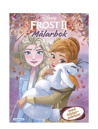 Kärnan Målarbok Disney Frost - Multi/patterned - SWEDISH