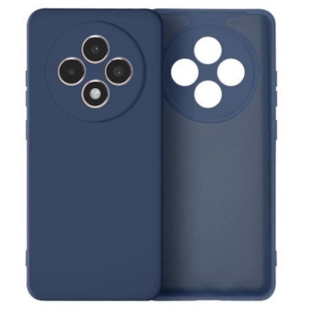 Coque - AVIZAR - Oppo Reno 12F - Semi-rigid - Soft-touch - Anti-pletter - Blå Nat