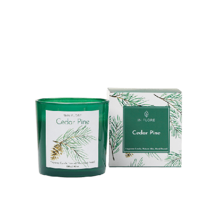 In Flore Ingrid Doftljus & doftpinnar Unisex Grön 10 cm