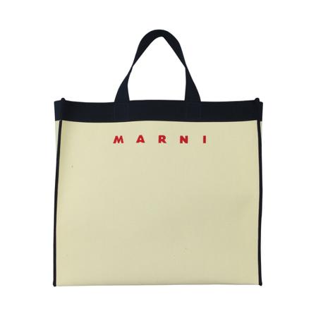 Marni, Tote Bags Beżowy, Kobieta, Rozmiar: ONE Size
