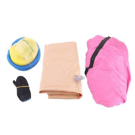 210T Krøllet Nylon Taft Pod Gyngesæde Børn Hængekøje Stol Udendørs Forsyninger Pink