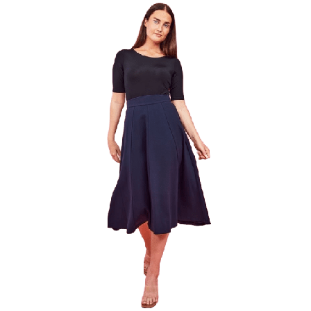 Jumperfabriken - Sanja Skirt Navy Kjolar Dam Blå XS