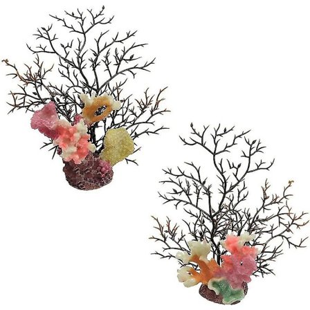 Akvarium Korall Dekoration Artificiell Harts Korall Växt