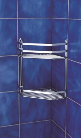 Arrow 11030 Hörnhylla två plan, Badrum