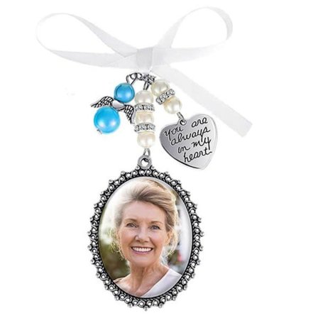 2 stk Hjerte Fotoramme Med Hjerteperler 1 STK 1 STK