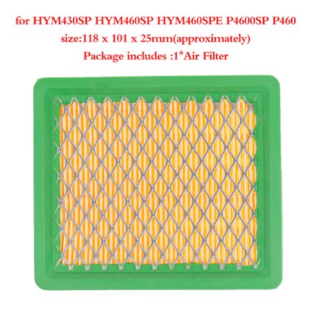 Hyundai gressklipper luftfilter HYM430SP HYM460SP HYM460SPE P4600S