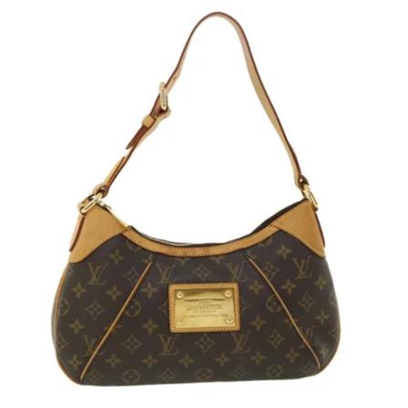 Louis Vuitton Vintage, Pre-owned Canvas louis-vuitton-bags Bruin, unisex, Maat:ONE Size