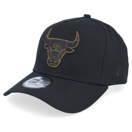 New Era - Negro adjustable Gorra - Hatstore Exclusive x Chicago Bulls Bronze Details 940 A-frame @ Hatstore