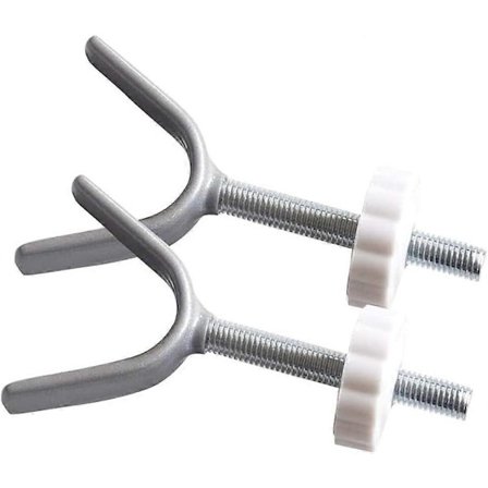 Pieces Y-Spindel, Y Spindel Gitterudvidelse, Trappegitterudvidelse, Gelænderadapter, Til Undermonterede Sikkerhedsgitre