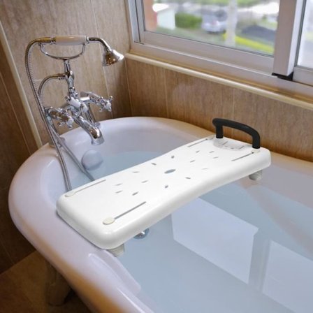 YRHOME Badekarsete 70 cm Sitteplate for badekar Max 150kg svart