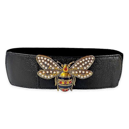 Bredt Elastisk Korset Bælte Dame Talje Perle Bælter Til Kvinder Stor Stretch Cummerbunds Plus Size Frakke Kjole Taljebånd Strop