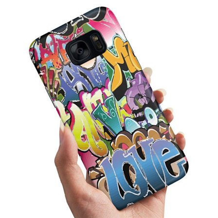 Cover / Mobilcover til Samsung Galaxy S7 - Graffiti
