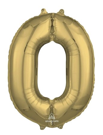 IPK Number Foil 0 White Gold 66 Cm - Gold - 0