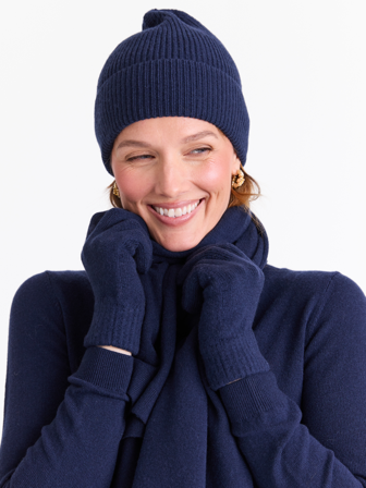 MATCH - Vita merinolue - Marie Philippe - Str. ONESIZE - Dame - Tilbehør - Blå - 100% ull - merino