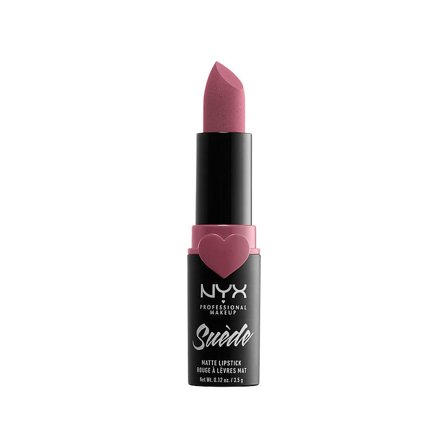 NYX PROFESSIONAL MAKEUP Suede Matte Lipstick Soft Spoken, Makeup, Læber, Læbestift