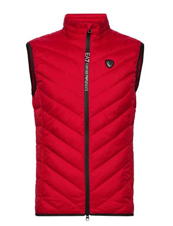 Down Waistcoat Vest Rød EA7