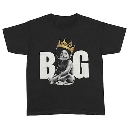 Ökänd B.I.G. Biggie BIG Youth T-shirt T-shirt