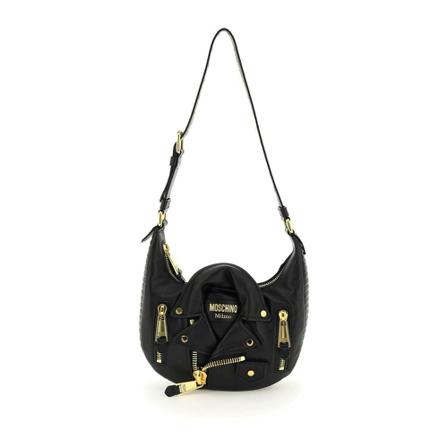 Moschino, shoulder bag Czarny, Kobieta, Rozmiar: ONE Size