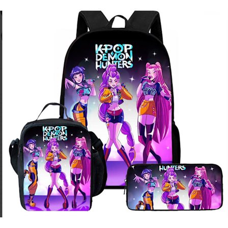 K-pop Demon Hunter Ryggsäck Trio-8