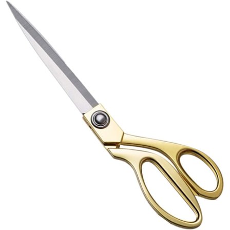 10,5 tuuman kangassakset kultaiset ruostumattomasta teräksestä valmistetut sakset vahvat pitkät suuret keittiösakset raskaaseen käyttöön 