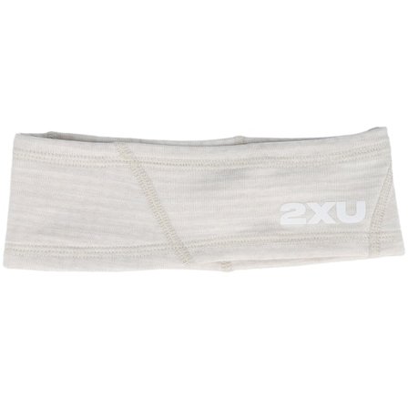 2XU - Beige - headband - Beanie - Ignition Moon/White Reflective Headband - Hatstore