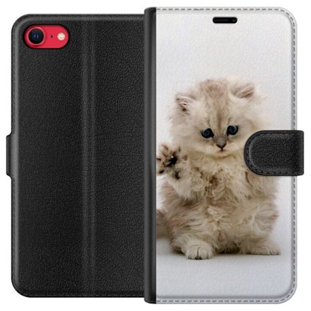 Kompatibelt Lommeboketui til Apple Apple iPhone 8 Katt