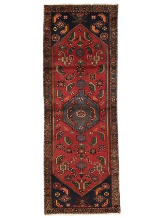 Hamadan Teppich Handgeknüpft 77X212 Läufer Persien/Iran