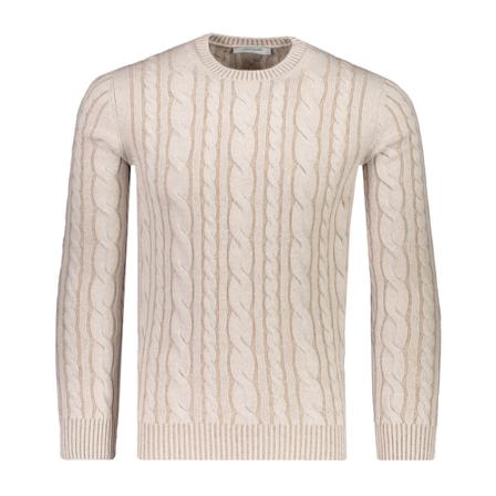 Gran Sasso, Trui Beige, Heren, Maat:L,Viscose