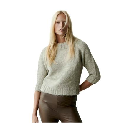 Penn&Ink N.Y Pullover , Beige , Dames , Maat: XL Truis