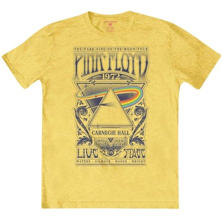 Pink Floyd Barn/Barn Carnegie Hall Affisch T-shirt 3-4 år