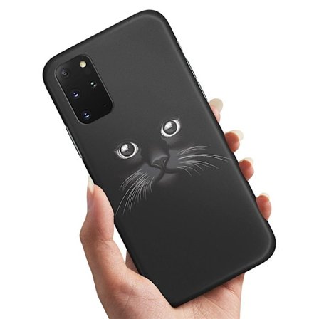 Samsung Galaxy A51 - Deksel/Mobildeksel Svart Katt
