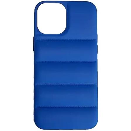 Puffer-skal till iPhone 14, Blå Blå