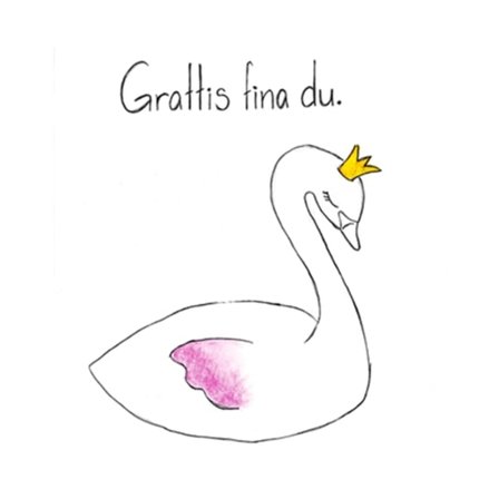 Kortit Onnittelut Fina Du - Varattu Lizzie