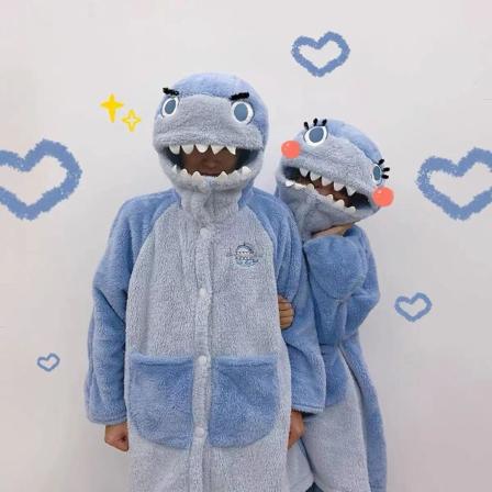 2024-2022 Vinter Kawaii Sanrio Pyjamas Animation Kuromi Cinnamoroll My Melody Handduk Plysch Varma Och Bekväma Pyjamabyxor Set M 158-163CM 17