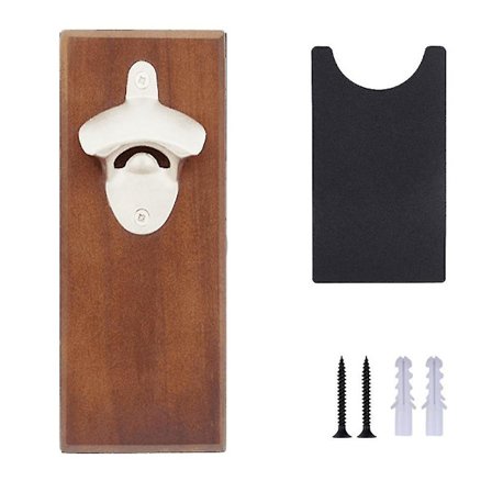 Lahjat isänpäivälle miehille isälle, seinälle kiinnitettävä magneettinen pullonavaaja, vuosipäivän syntymäpäivälahja(ruostumaton teräs)