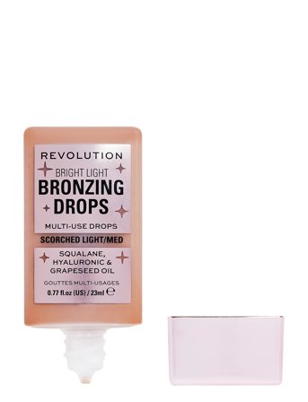 Revolution Beauty London Revolution Makeup Bright Light Bronzing Drops Bronze Scorched - Nude - 23 ML