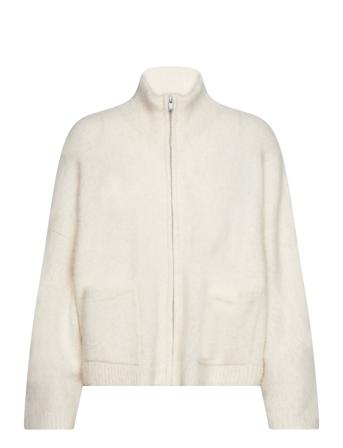 Tine Fluffy Cardigan HOLZWEILER White