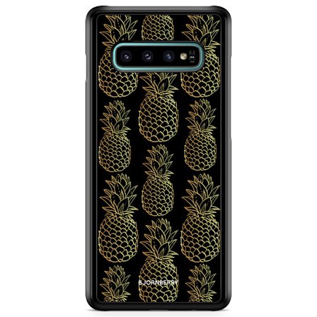 Bjornberry Skal Samsung Galaxy S10 - Guldiga Ananas