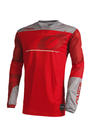 Maglia Cross O'Neal Hardwear Haze Rosso-Grigio XL