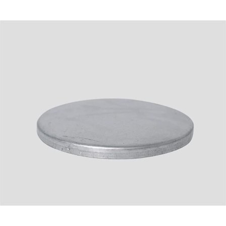 4 stk. hætte til hegnsstolpe, gelænderstolpe, autoværnsstolpe, rund stolpeovertræk, diameter 140 mm, KLB