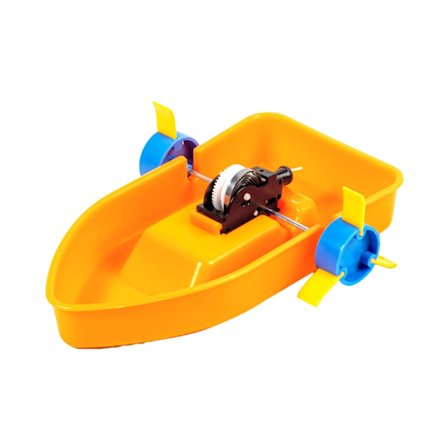 Sjov Paddel Damper Model Hænder på Samle Legetøj Pædagogisk Paddel Hjul Model Interaktivt Videnskabeligt Eksperimentsæt til Børn